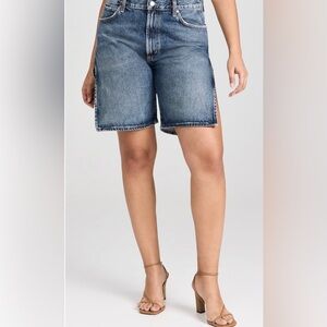 AGOLDE Vida High Rise Relaxed Straight Shorts SZ 28 NWT